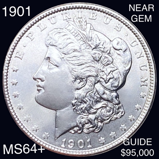 1901 Morgan Silver Dollar CHOICE BU
