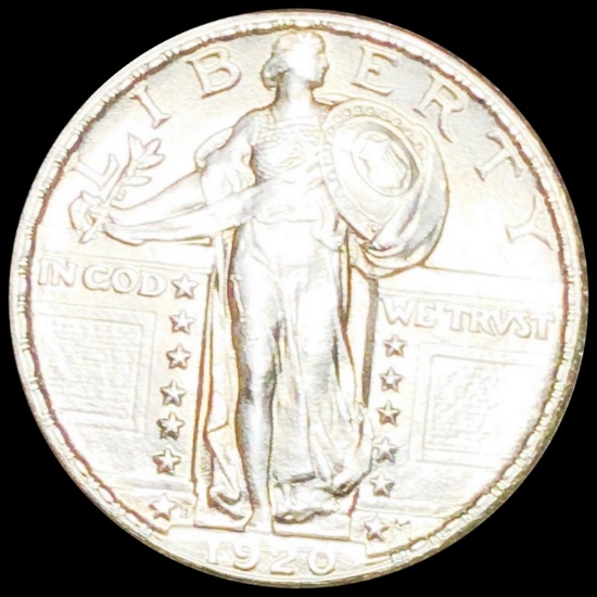 1920-D Standing Liberty Quarter UNC