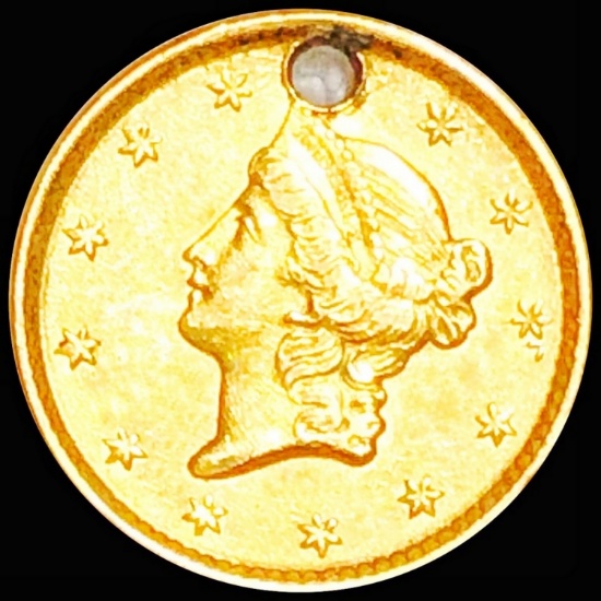 1852 Rare Gold Dollar UNCIRCULATED