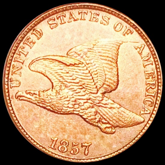 1857 Flying Eagle Cent UNCIRCULATED
