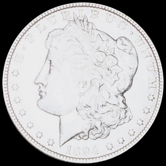 1894-O Morgan Silver Dollar UNCIRCULATED