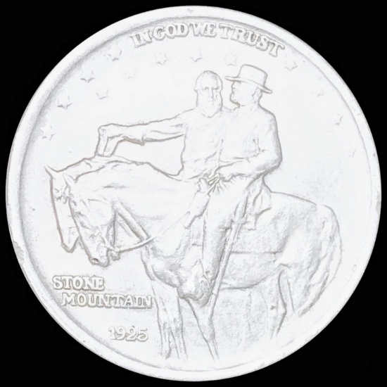 1925 Stone Mountain Half Dollar UNCIRCULATED