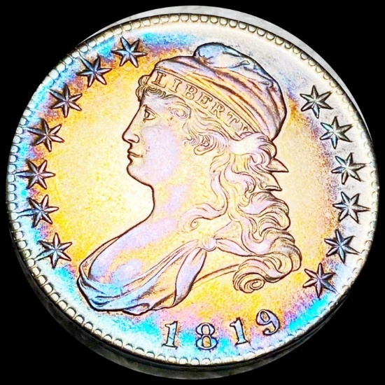 1819 Capped Bust Half Dollar UNCIRCULATED