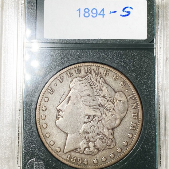 1894-S Morgan Silver Dollar NICELY CIRCULATED
