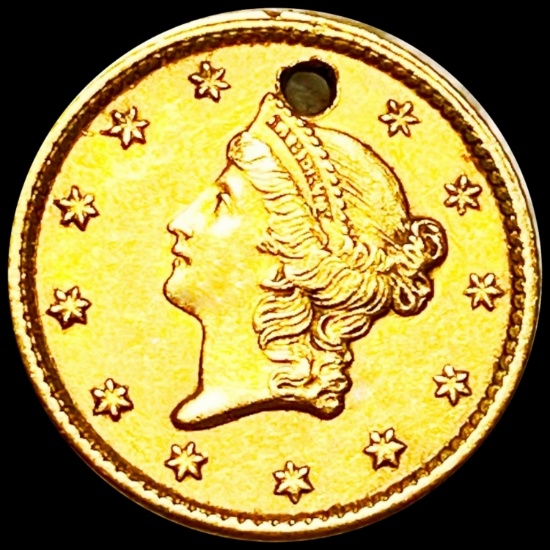1852 Rare Gold Dollar UNCIRCULATED