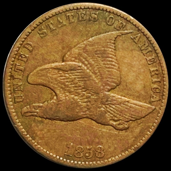 1858 Flying Eagle Cent NICELY CIRCULATED