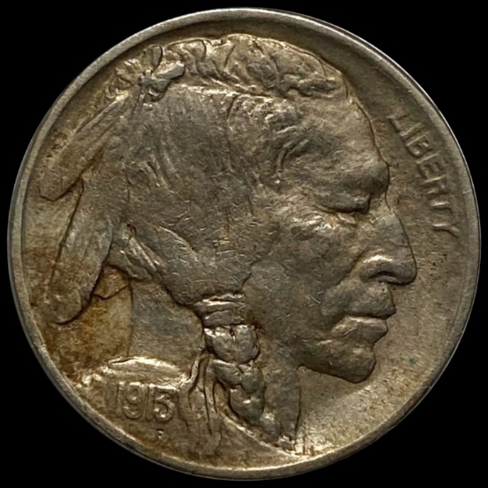 1913-D TY2 Buffalo Head Nickel LIGHT CIRC