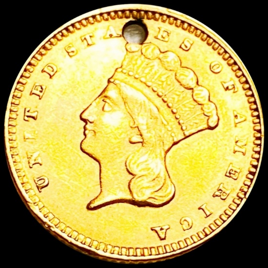 1874 Rare Gold Dollar UNCIRCULATED