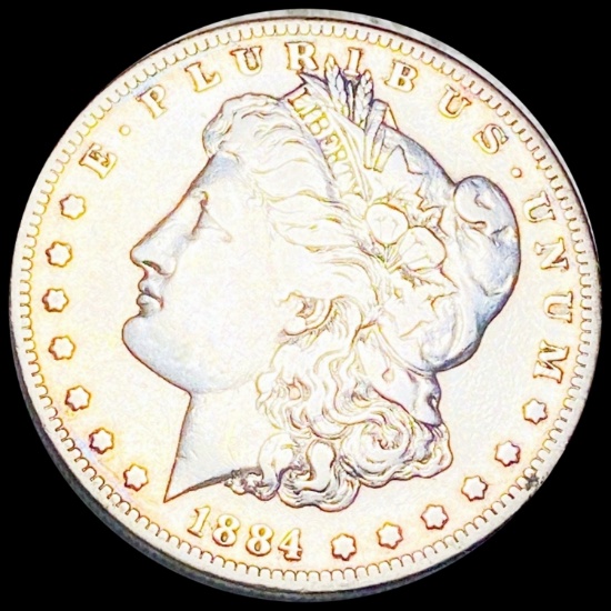 1884-S Morgan Silver Dollar LIGHT CIRC