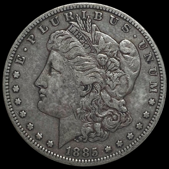 1885-S Morgan Silver Dollar NICELY CIRCULATED