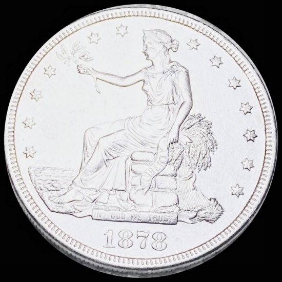 1878-S Silver Trade Dollar UNCIRCULATED