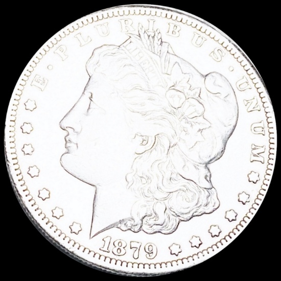 1879-CC Morgan Silver Dollar CLOSELY UNC