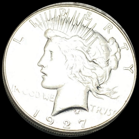 1927-S Silver Peace Dollar