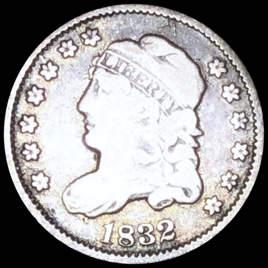 1832 Capped Bust Half Dime NICELY CIRCULATED