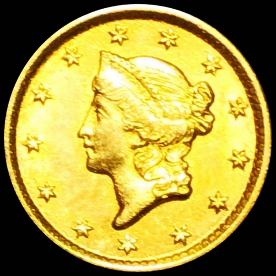 1853-O Rare Gold Dollar UNCIRCULATED