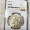 1886-O Morgan Silver Dollar NGC - MS60