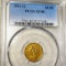 1852-O $2.50 Gold Quarter Eagle PCGS - XF40