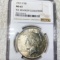 1927-S Silver Peace Dollar NGC - MS63