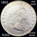 1803 Draped Bust Half Dollar CHOICE AU