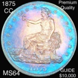 1875-CC Silver Trade Dollar CHOICE BU