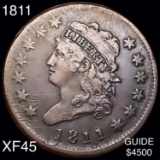 1811 Classic Head Large Cent LIGHT CIRC