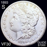 1893-S Morgan Silver Dollar LIGHT CIRC