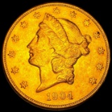 1904-S-$20 Gold Double Eagle UNCIRCULATED