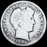 1895 Barber Silver Dime NICELY CIRCULATED