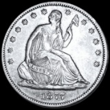 1877-S Seated Liberty Half Dollar UNCIRCULATED