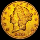 1889-S $20 Gold Double Eagle UNCIRCULATED