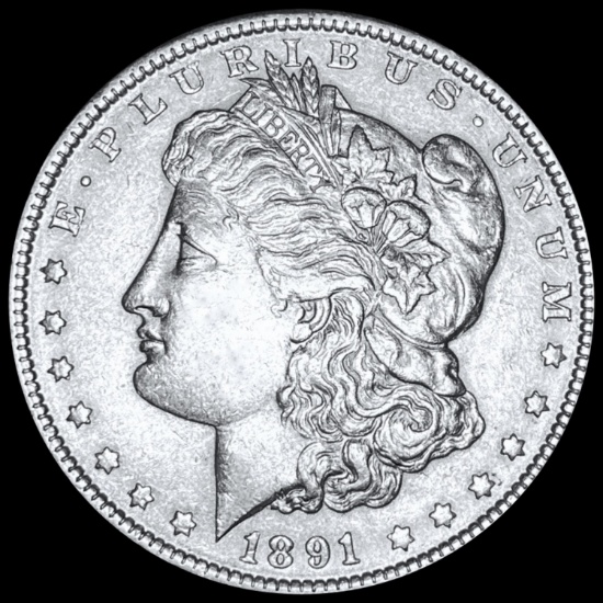 1891 Morgan Silver Dollar UNCIRCULATED