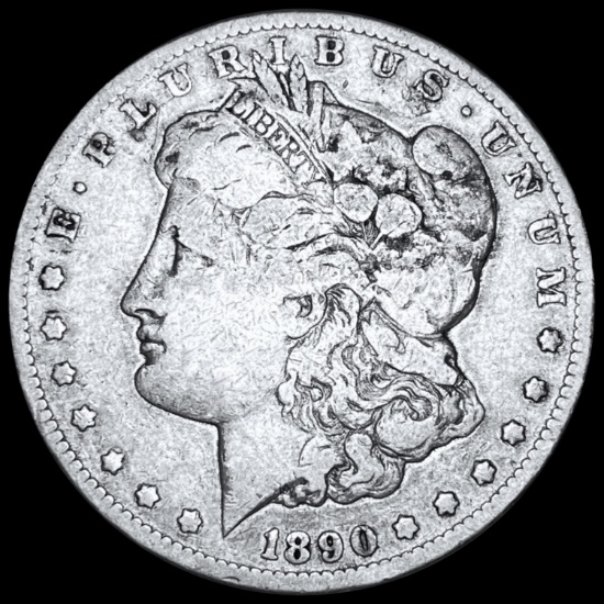 1890-CC Morgan Silver Dollar NICELY CIRCULATED