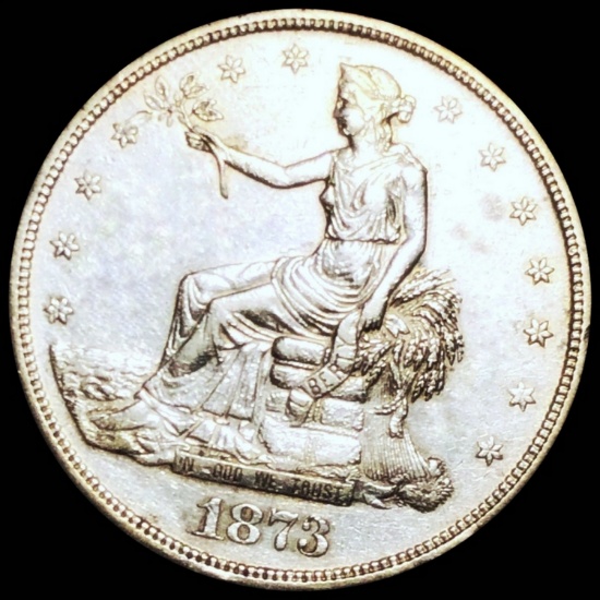 1873-S Silver Trade Dollar UNCIRCULATED