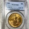 1923 $20 Gold Double Eagle PCGS - MS62