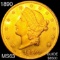 1890 $20 Gold Double Eagle CHOICE BU