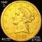 1842-O $5 Gold Half Eagle CHOICE AU