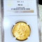 1893 $10 Gold Eagle NGC - MS62