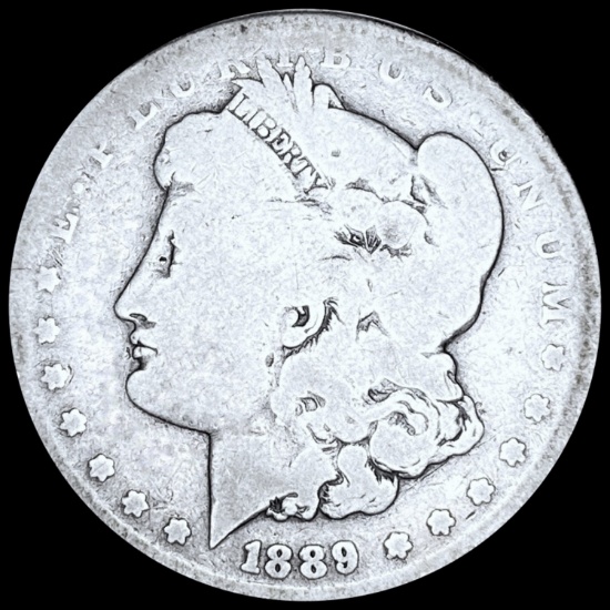 1889-CC Morgan Silver Dollar NICELY CIRCULATED