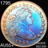1795 Draped Bust Dollar CHOICE AU