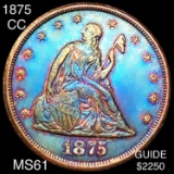 1875-CC Twenty Cent Piece UNCIRCULATED