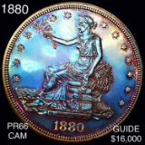 1880 Silver Trade Dollar SUPERB GEM PROOF CAM
