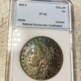 1892-S Morgan Silver Dollar NNC - XF40