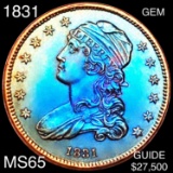 1831 Capped Bust Quarter GEM BU