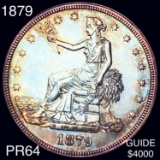 1879 Silver Trade Dollar CHOICE PROOF