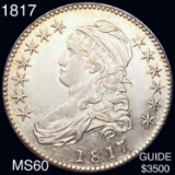1817 Capped Bust Half Dollar UNCIRCULATED