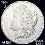 1904-S Morgan Silver Dollar CHOICE AU