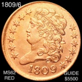 1809/6 Classic Head Half Cent UNC RED