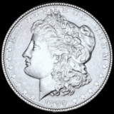 1890-S Morgan Silver Dollar CLOSELY UNC