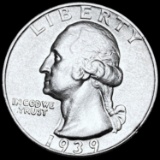 1939-S Washington Silver Quarter UNC