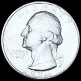1934-D Washington Silver Quarter UNC